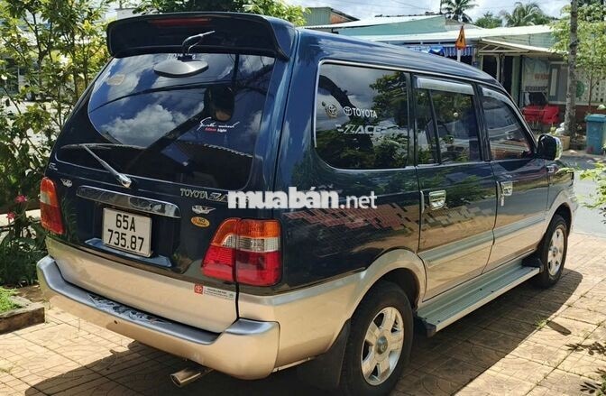 Toyota Zace GL Xanh-Ghi-Hồng