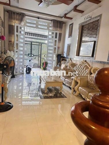 Cho thuê nhà trệt lầu có nội thất kdc Thới Nhựt
