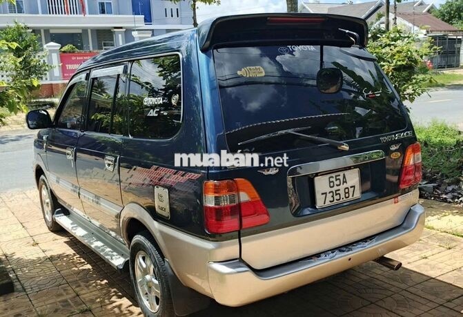 Toyota Zace GL Xanh-Ghi-Hồng