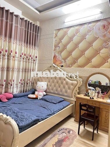 Cho thuê nhà trệt lầu có nội thất kdc Thới Nhựt