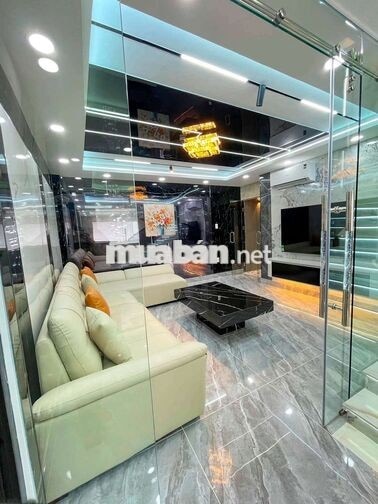 NHÀ PHỔ ĐẸP MỚI KENG, FULL NỘI THẤT CAO CẤP, 4PN, 6WC, ĐƯỜNG XE TẢI 