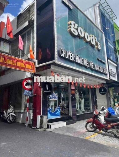 CHO THUÊ NHÀ LÔ GÓC 2 MẶT TIỀN ĐƯỜNG LÊ DUẨN - 115M2 NGANG 6.5M