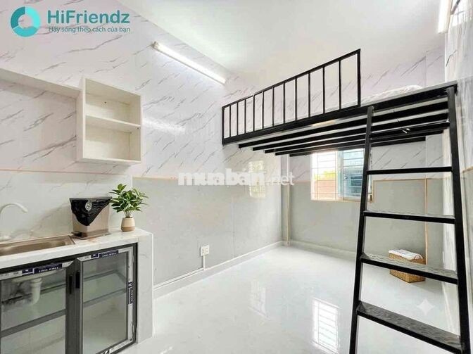 DUPLEX CỬA SỔ THOÁNG MÁT - PHÒNG ĐẸP GÁC CAO RỘNG GẦN ĐH VĂN HIẾN