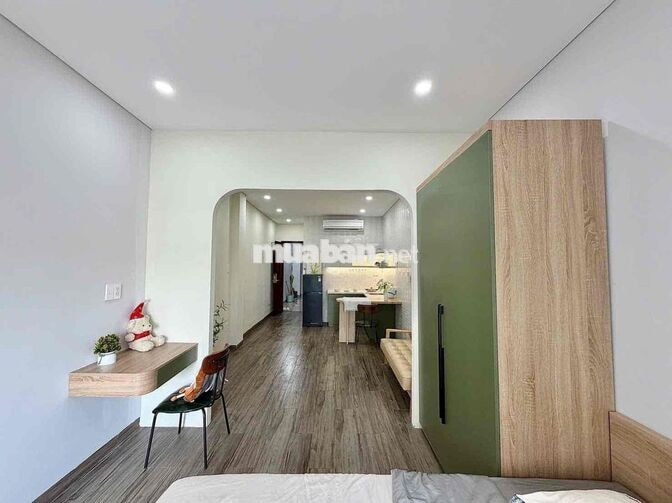 🔥CHO THUÊ CHDV STUDIO BAN CÔNG 45m2 - FULL NỘI THẤT GẦN LÝ THƯỜNG KIỆT