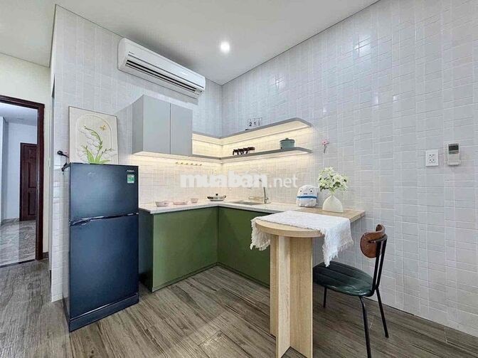 🔥CHO THUÊ CHDV STUDIO BAN CÔNG 45m2 - FULL NỘI THẤT GẦN LÝ THƯỜNG KIỆT
