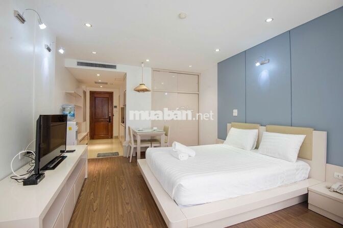 Cho thuê căn hộ ngắn hạn/dài hạn đầy đủ nội thất khu vực Ba Đình