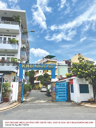 Bán Nhà ĐẸP trong KHU BIỆT LẬP 56 Nguyễn Văn Săng giá chỉ 12.9 tỷ