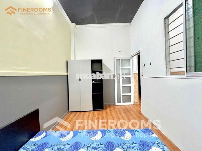 CHDV 2 PHÒNG NGỦ FULL NỘI THẤT BAN CÔNG CỬA SỔ - CẦU HOÀNG HOA THÁM