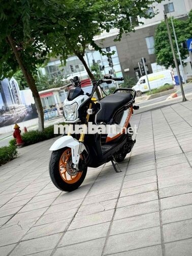 Honda Zoomer X 2018 Trắng cam Đẹp cá tính 29D2