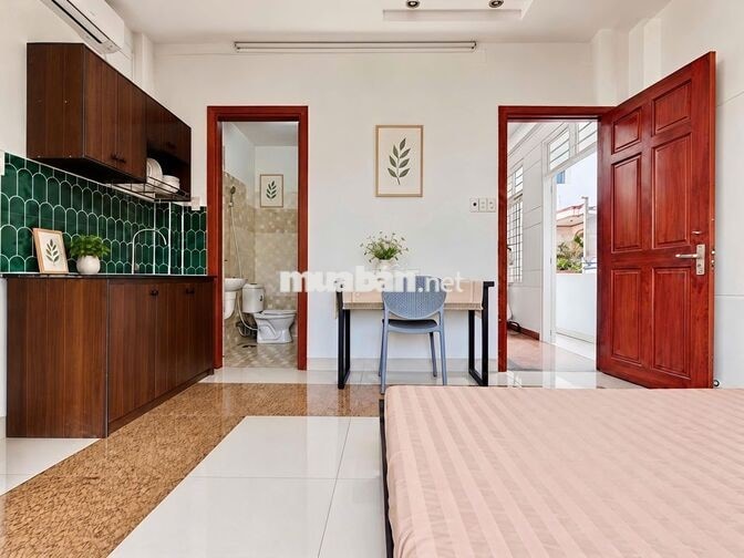 [205/41/34 PHẠM VĂN CHIÊU] CH 1PN FULL NỘI THẤT, BAN CÔNG RIÊNG