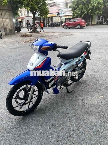 SUZUKI SATRIA XANH TRẮNG 6 SỐ