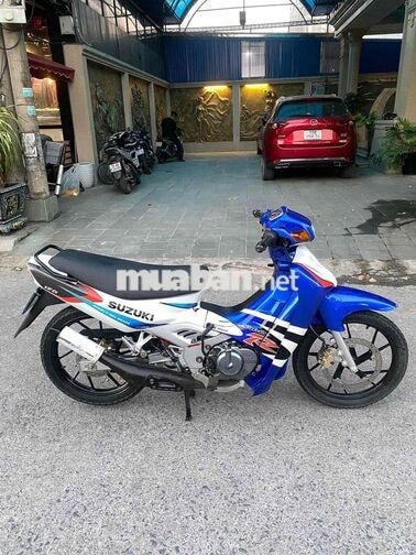 SUZUKI SATRIA XANH TRẮNG 6 SỐ