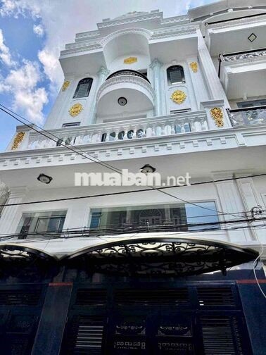 MỚI ĐẸP(6X10M) LÊ VĂN QUỚI 5TẦNG 4PN 5VS HẺM 6M