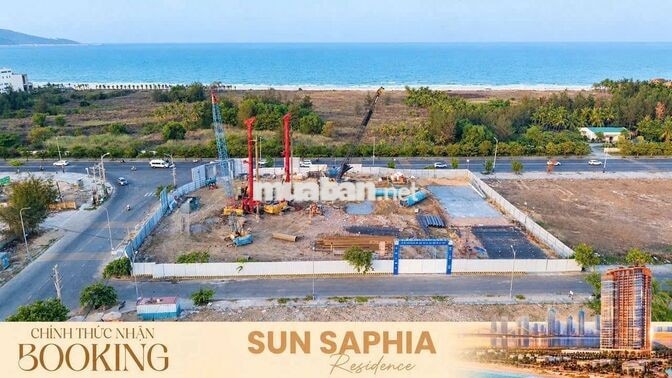 NHẬN BOOKING  SAPHIA RESIDENCE CĂN HỘ MẶT BIỂN ĐẦU TIÊN CỦA SUN GROUP