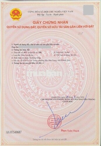 Căn Nhà Mới Full Nội Thất Ngay Khu Du Lịch Tháp Bà Giá Tốt
