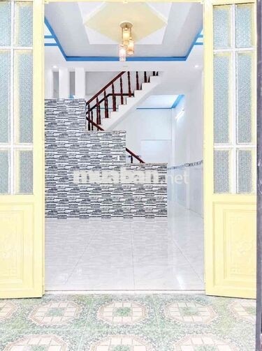 NHÀ ĐẸP 4*12m 1/NGẮN ĐƯỜNG 1C 2PN HẺM 4M LH ***