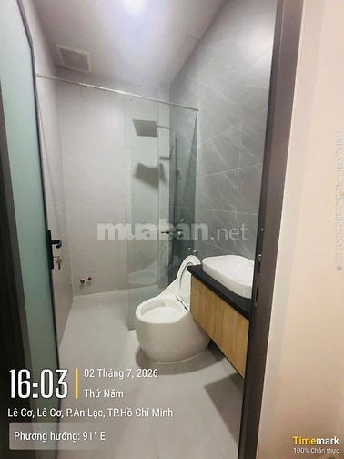 Bán nhà đẹp hẻm xe hơi 5m đường Lê Cơ, Phường An Lạc, Quận Bình Tân