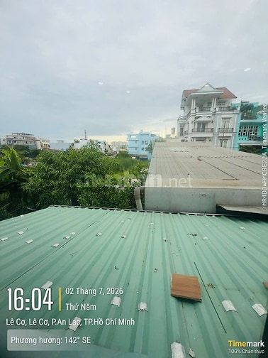 Bán nhà đẹp hẻm xe hơi 5m đường Lê Cơ, Phường An Lạc, Quận Bình Tân