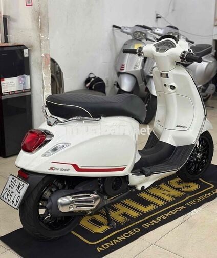 Piaggio Vespa Sprint 2022 125cc/Led/Trắng Sport.