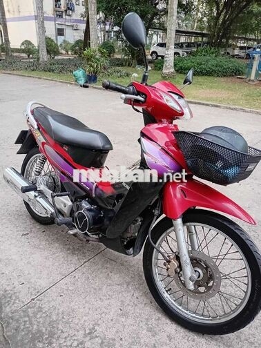Honda Future II 125cc màu Đỏ đen