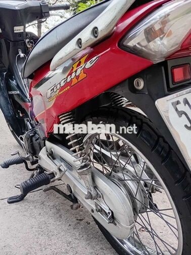 Honda Future II 125cc màu Đỏ đen