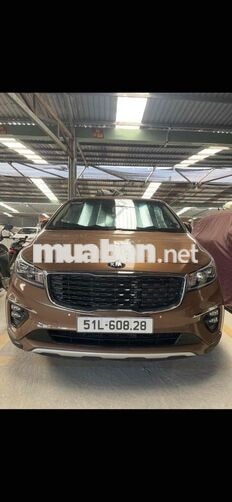 Kia Sedona Luxury 2020 Dầu 69022 km Nâu