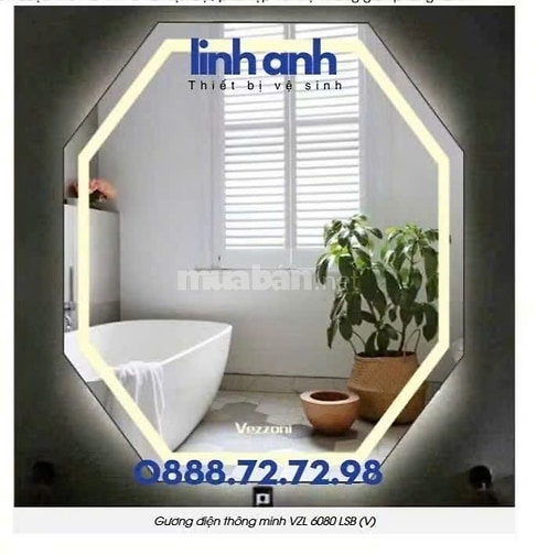 gương điên gương thường trang bi phòng tắm