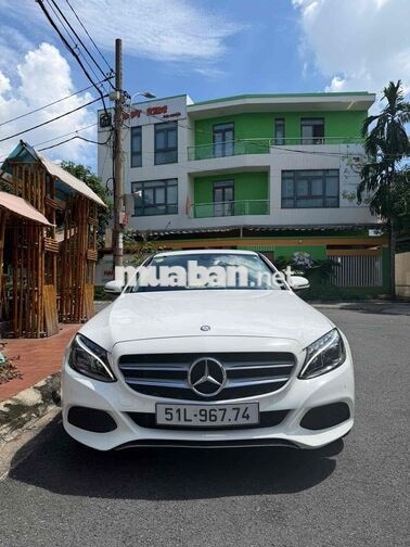 Mercedes-Benz C200 2016 65k mile Trắng