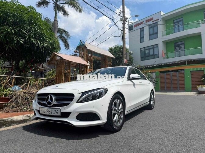 Mercedes-Benz C200 2016 65k mile Trắng