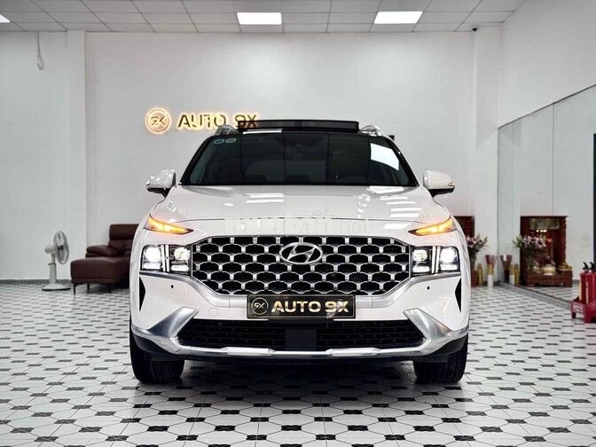 Hyundai Santafe 2023 Premium Trắng
