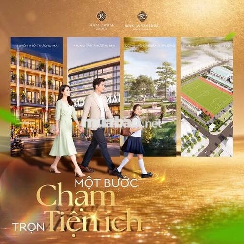 Đất nền góc Royal An Nam Living – Diện tích gần 177m²