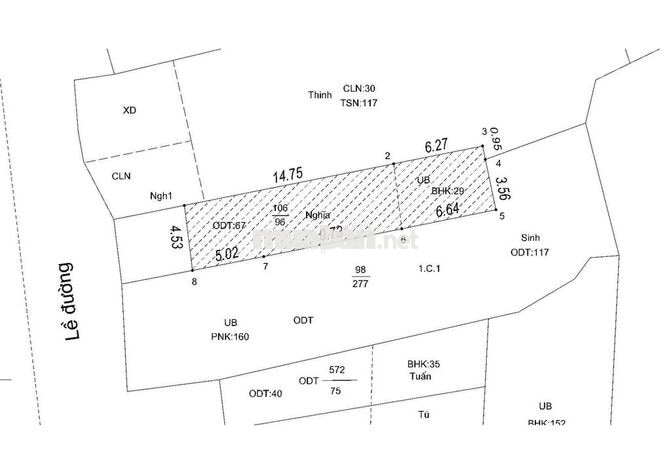 Bán gấp giảm giá sâu - Đất Mặt QL1A Phủ Lý, 96m2 sử dụng, giá 2,38 tỷ