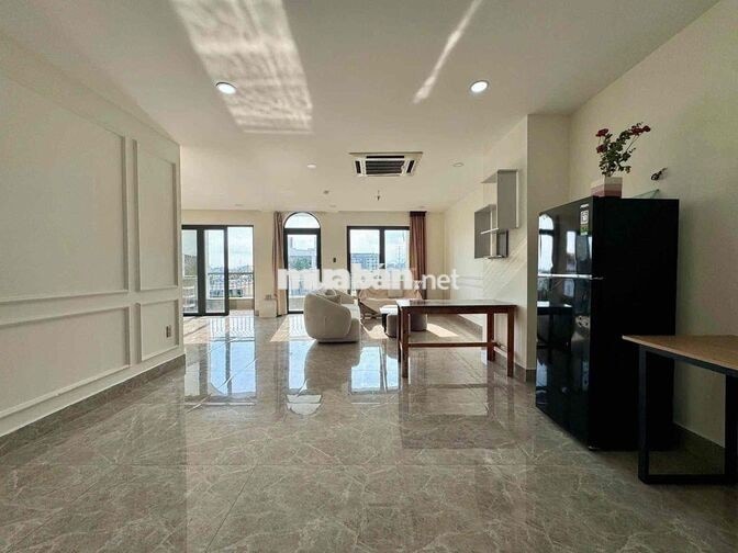 Căn hộ 1PN 100m2 Full nội thất ban công rộng Nguyễn Xí Bình Thạnh
