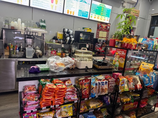 Sang siêu thị minimart Bình Thạnh . 