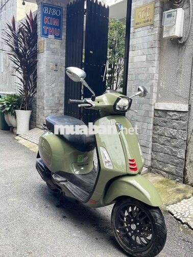 Piaggio Vespa Sprint 2022 125cc 14.000 km Xanh rêu