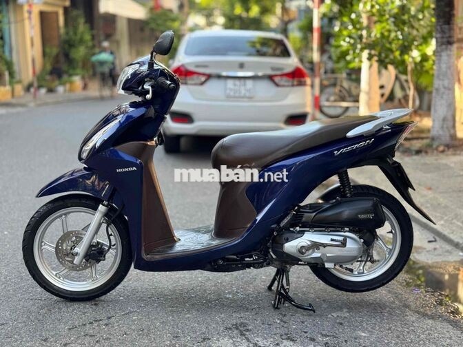 Honda Vision 2015 màu Xanh
