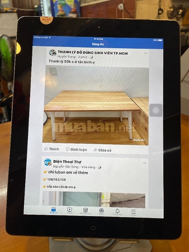 iPad G4 Hỗ Trợ Cắm Sim        