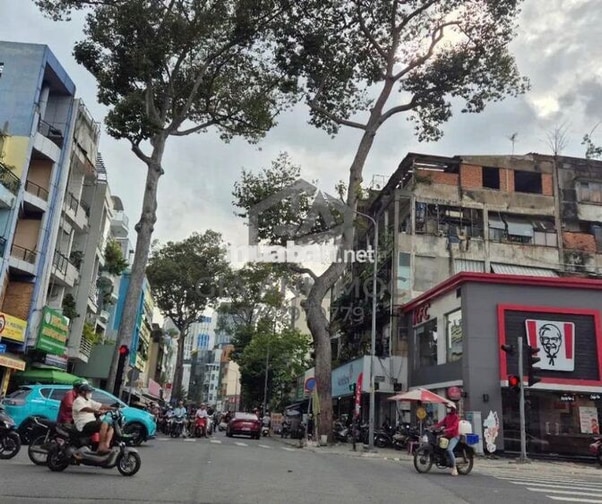 Cho thuê góc 2MT  Nguyễn Huy Tự, Q1, 8x18m, Trệt 1 Lầu