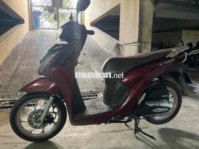 Honda Vision 2022 màu đỏ biển 75 ngay chủ ký