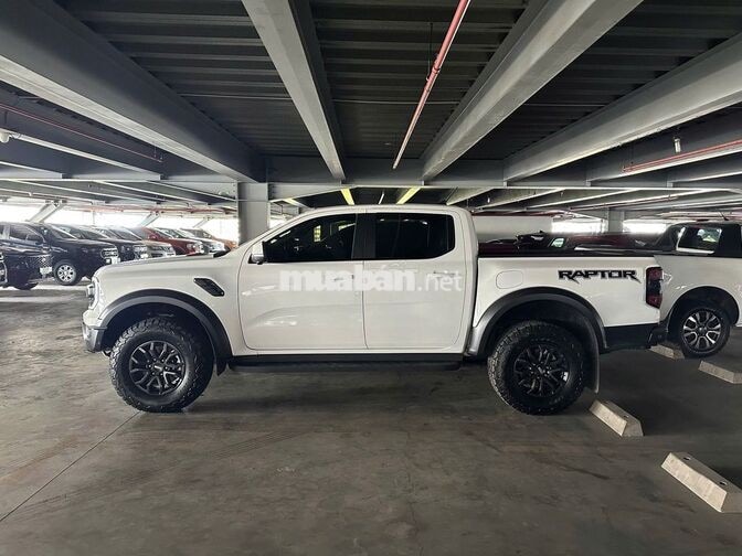 Raptor 2024 Trắng, bảo hành 2027 vay Ngân Hàng 75%