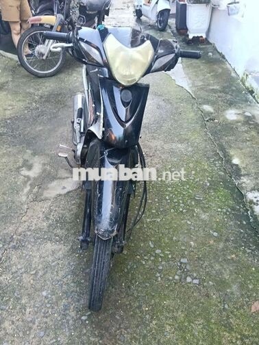 SYM Elegant xe máy số đen trắng