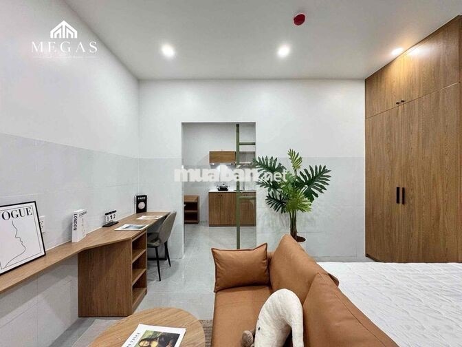 1PN FULL NỘI THẤT BAN CÔNG NGAY NGUYỄN THÁI SƠN💥