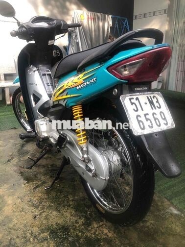 Honda Wave RS 2007 Xanh đen