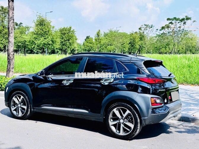 Hyundai Kona 2020 1.6Turbo 4,4 vạn km Đen