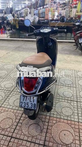 SYM Attila Elizabeth Xanh Phun xăng điện tử