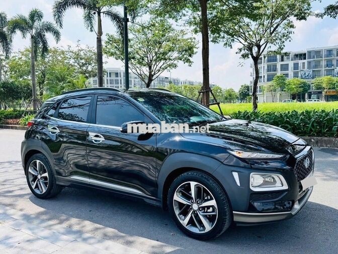 Hyundai Kona 2020 1.6Turbo 4,4 vạn km Đen