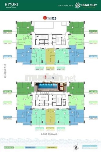 căn 2PN HIYORI Aqua Tower  view biển Sơn Trà, bàn giao tiêu chuẩn Nhật