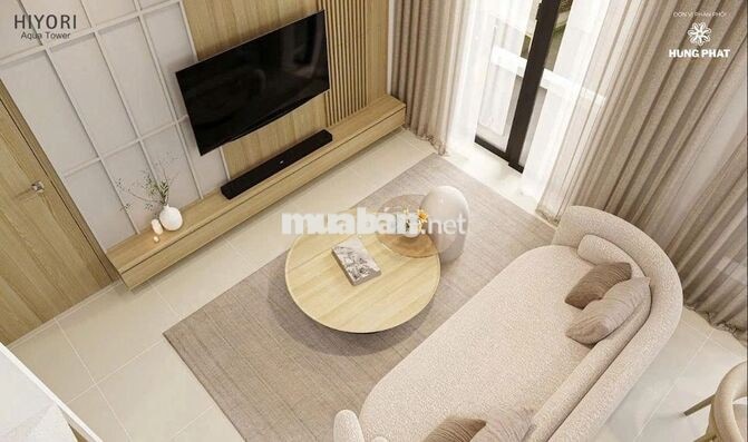 căn 2PN HIYORI Aqua Tower  view biển Sơn Trà, bàn giao tiêu chuẩn Nhật