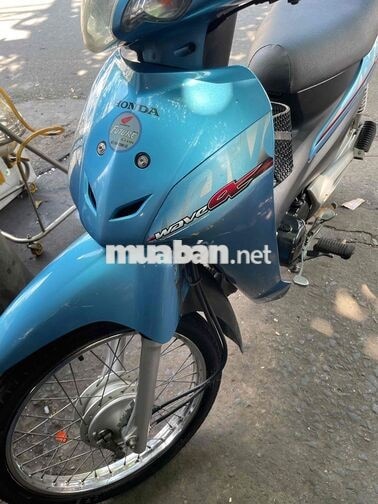 Honda Wave Alpha 2011 Xanh đen bạc Zin