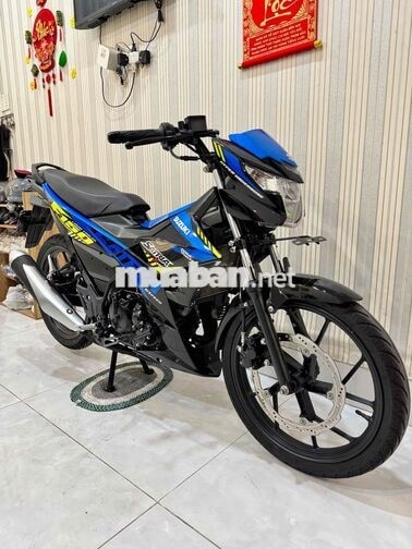 Satria F150 2021 13k Xanh đen